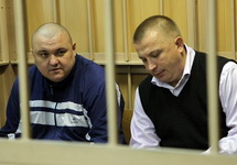 Владимир Черезов и Юрий Луньков в зале суда. Фото: mk.ru