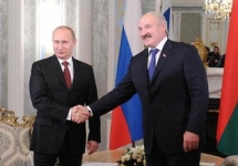 Владимир Путин и Александр Лукашенко. Фото пресс-службы Кремля