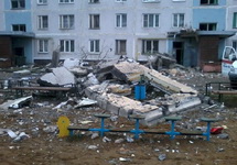 На месте взрыва в Загорских Далях. Фото: 50.mchs.gov.ru