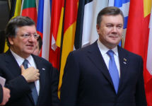 Жозе Мануэл Баррозу и Виктор Янукович. Фото: president.gov.ua