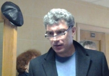 Борис Немцов в Никулинском суде. Фото: Дмитрий Борко/Грани.Ру