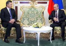 Виктор Янукович и Владимир Путин. Фото: president.gov.ua