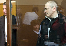 Михаил Ходорковский и Вадим Клювгант. Фото: Юрий Тимофеев