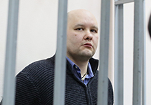 Даниил Константинов после пыток в суде. 26.12.2013. Фото Е.Михеевой/Грани.Ру