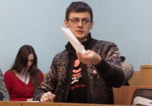 Юрий Староверов в суде 13.01.2014. Фото: drugros.ru