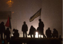 Защитники Майдана. Фото Ю.Тимофеева/Грани.Ру