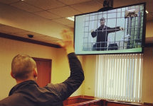 Сергей Удальцов и Леонид Развозжаев 31.01.2014. Фото Николая Полозова