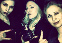 Алехина, Толокно и Мадонна. Фото с официальной страницы Мадонны в ФБ