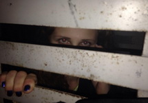 Мария Алехина в автозаке. Сочи, 18.02.2014. Фото: @tolokno