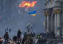 Контрнаступление на Майдане. Фото ‏@superumka 