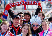 Российские болельщики. Фото: sochi2014.com