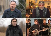 Рок-музыканты против войны с Украиной. Кадры видеоролика телеканала "1+1"