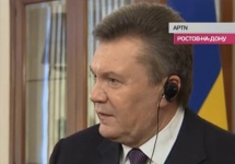 Интервью Виктора Януковича АР. Кадр "Дождя"