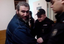 Борис Стомахин в суде, 17.04.2014. Фото Веры Лаврешиной