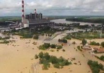 Наводнение на Балканах. Кадр Би-Би-Си