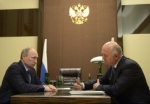 Владимир Путин и Николай Меркушкин. Фото пресс-службы Кремля
