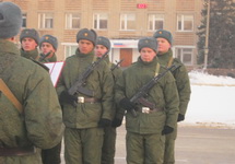 Присяга в войсковой части № 41450. Фото: mamasoldata.mybb.ru