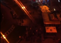 Столкновение на Майдане. Кадр видеозаписи