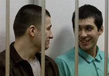 Алексей Полихович и Андрей Барабанов в суде. Фото Ю.Тимофеева/Грани.Ру