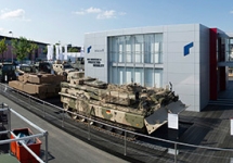 Павильон Rheinmetall на выставке вооружений. Фото: rheinmetall.com