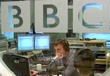 В редакции Русской службы Би-Би-Си. Фото: bbc.co.uk