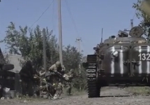 Бой на востоке Украины. Кадр Lb.Ua