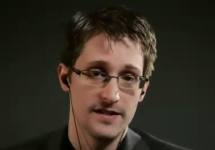 Эдвард Сноуден. Кадр видеоинтервью