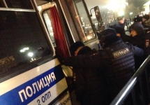 Задержание на Манежной. Фото: Филипп Киреев/@mynameisphilipp