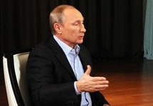 Интервью Владимира Путина телеканалу ARD. Фото: kremlin.ru