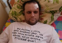 Павел Губарев после покушения, октябрь 2014. Фото с личной ФБ-страницы