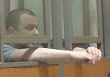 Сергей Резник в зале суда