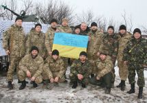 Украинские военные. Фото пресс-центра АТО