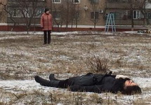 После обстрела Краматорска, 10.02.2015. Фото: @poppoppopkt