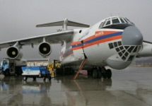 Самолет МЧС России перед вылетом в Йемен. Фото с сайта ведомства