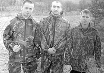 Слева направо: Вячеслав Исаев, Максим Баклагин, Юрий Тихомиров. Фото из материалов дела БОРН