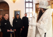 Освящение церкви в нижегородской ИК-14. Фото: nne.ru