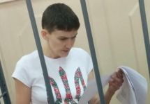 Надежда Савченко в Басманном суде 06.05.2015. Фото Ю.Тимофеева/Грани.Ру