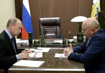 Владимир Путин и Виктор Назаров. Фото пресс-службы Кремля