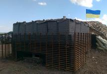 Взводный опорный пункт на второй линии обороны. Фото: @OksanaDenysova