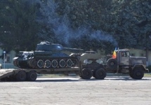 Демонтаж советского Т-34 в Молдавии. Кадр noi.md