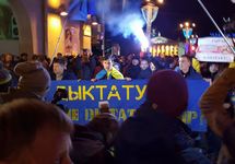 Протестное шествие в Минске, 11.10.2015. Фото: svaboda.org