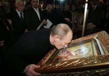 Владимир Путин в храме св. Саввы, Белград. Фото: kremlin.ru