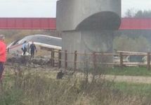 Крушение поезда TGV. Фото: @Conducteur_RER