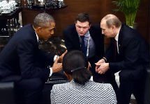 Встреча Обамы и Путина на саммите G20 в Анталье. Фото: kremlin.ru