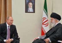 Владимир Путин и аятолла Али Хаменеи. Фото пресс-службы Кремля