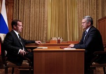 Дмитрий Медведев и Сергей Аксенов. Фото: government.ru