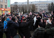Митинг в поддержку Галины Ширшиной в Петрозаводске, 26.12.2015. Фото: stolica.onego.ru
