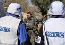 Наблюдатели ОБСЕ на востоке Украины. Фото: pravda.com.ua