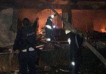 На месте взрыва в Диярбакыре. Фото: twitter.com/HdpliAlevi