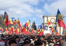 Митинг в Кишиневе, 24.01.2016. Фото: newsmaker.md